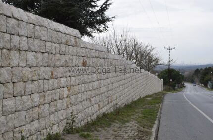 beyaz taş duvar 2