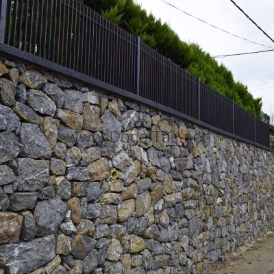 doğal döşenmiş yığma taş duvar